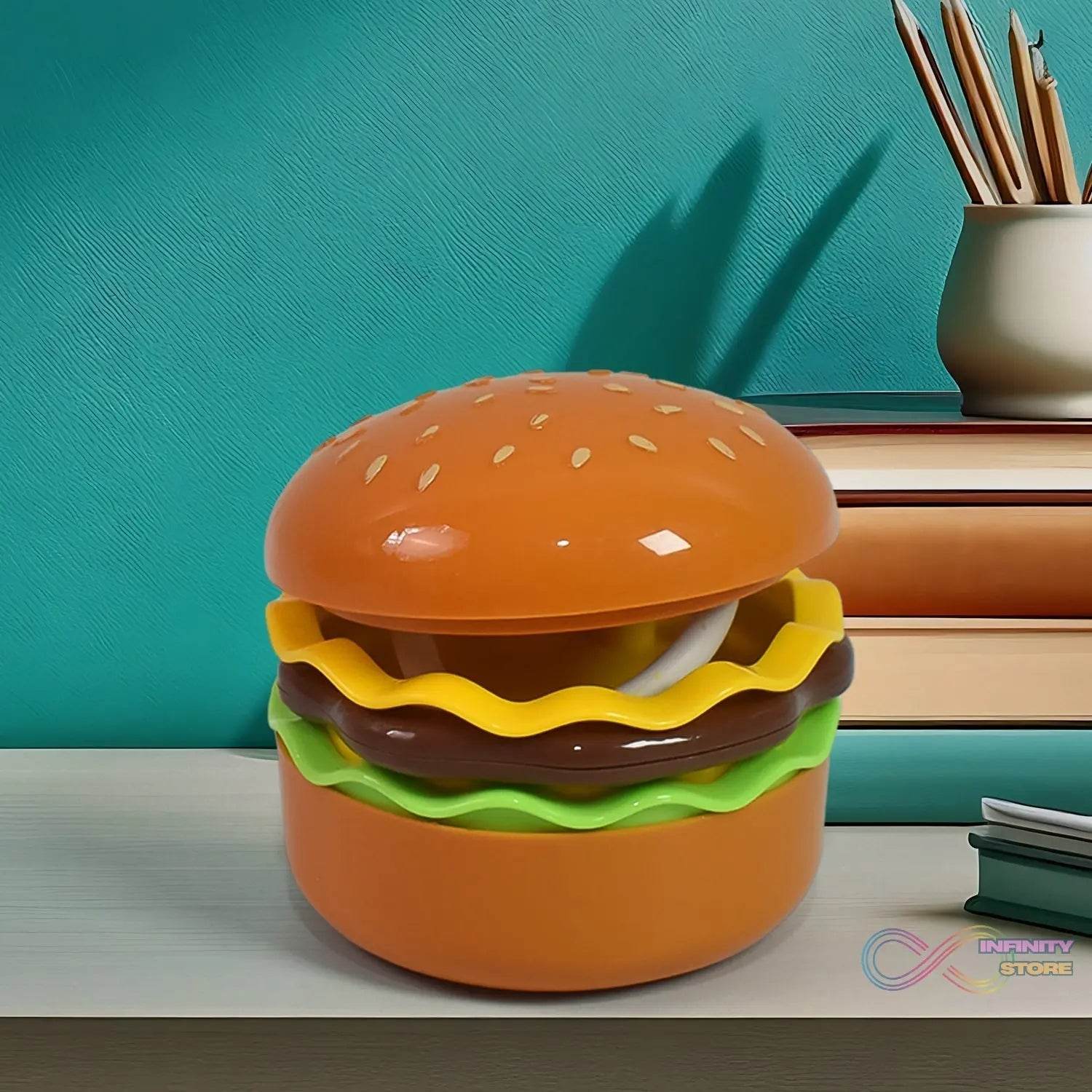 Burger Delight: Folding LED Night Lamp (1 Pc) - infinityexculsivestore.com