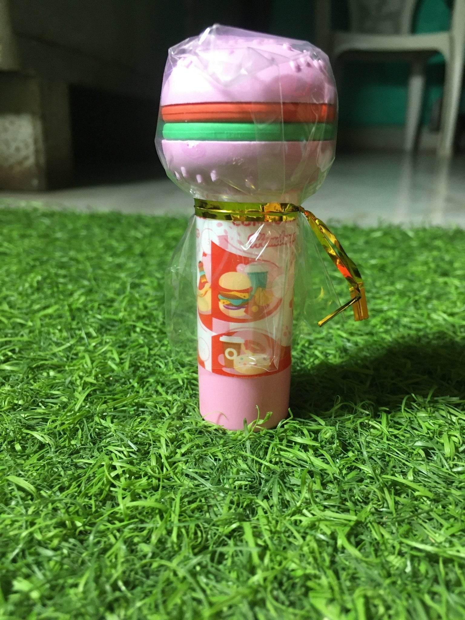 Burger Shape 3D Erasers Cum Sharpener Birth Day Return Gift Party Idea for Kids Birthday (Pack of 06 Pcs) - infinityexculsivestore.com
