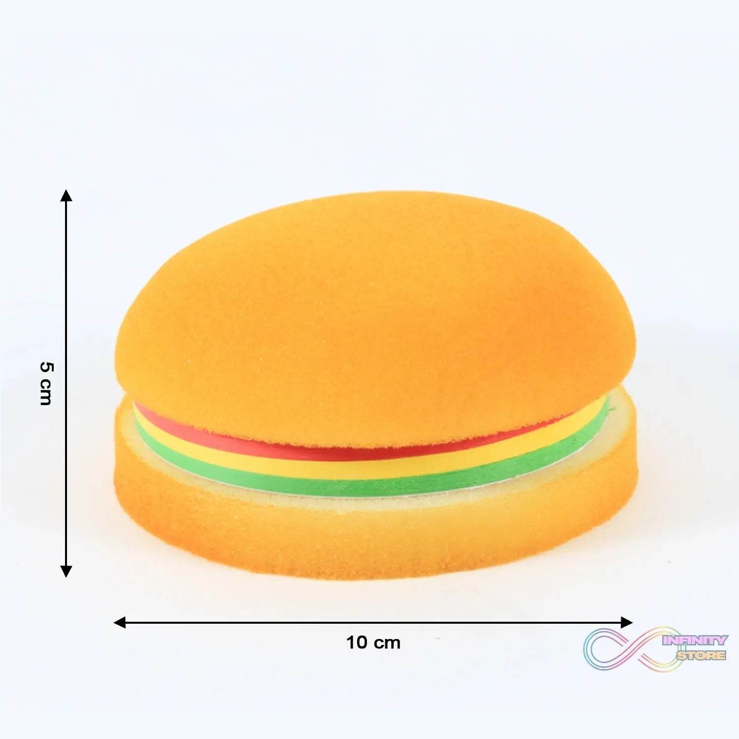 Burger Shaped Note / Sticky Notes / Memo Notes, Unique Mini Notes (Multicolor) - infinityexculsivestore.com
