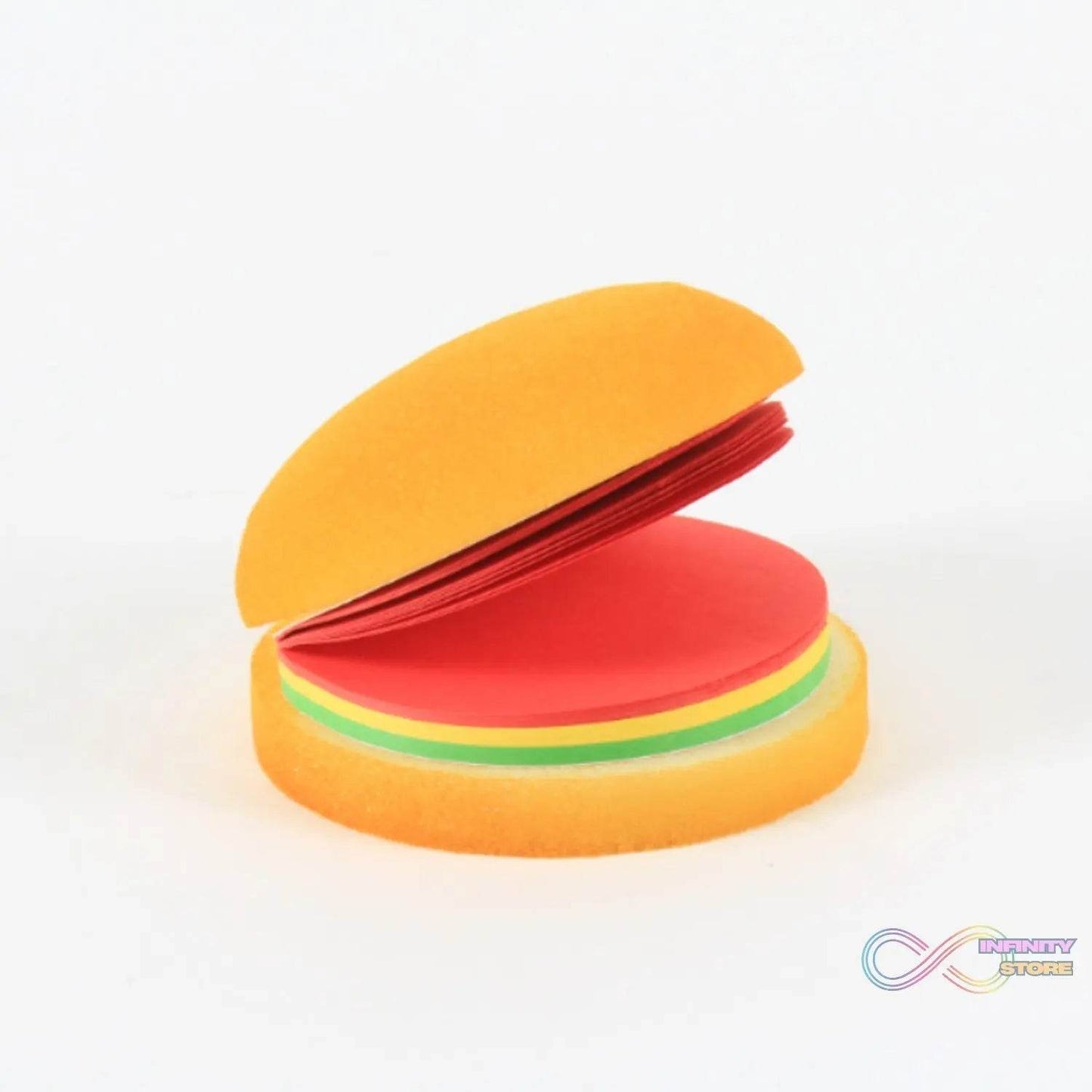 Burger Shaped Note / Sticky Notes / Memo Notes, Unique Mini Notes (Multicolor) - infinityexculsivestore.com