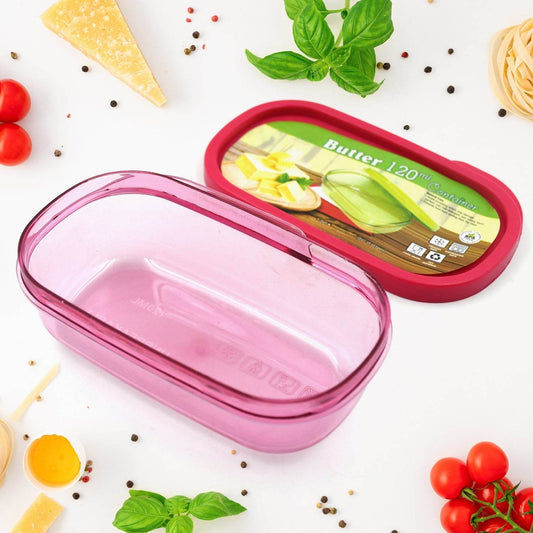 Butter Container, PP Butter Storage Box Easy to Take Portable Large Capacity for Kitchen for Home for Cheese for Butter (120 ML) - infinityexculsivestore.com