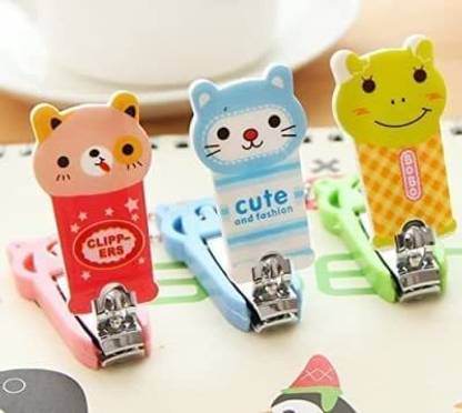 CARTOON NAIL CLIPPERS NAIL CUTTERS BABY SAFETY (Pack of 3) - infinityexculsivestore.com