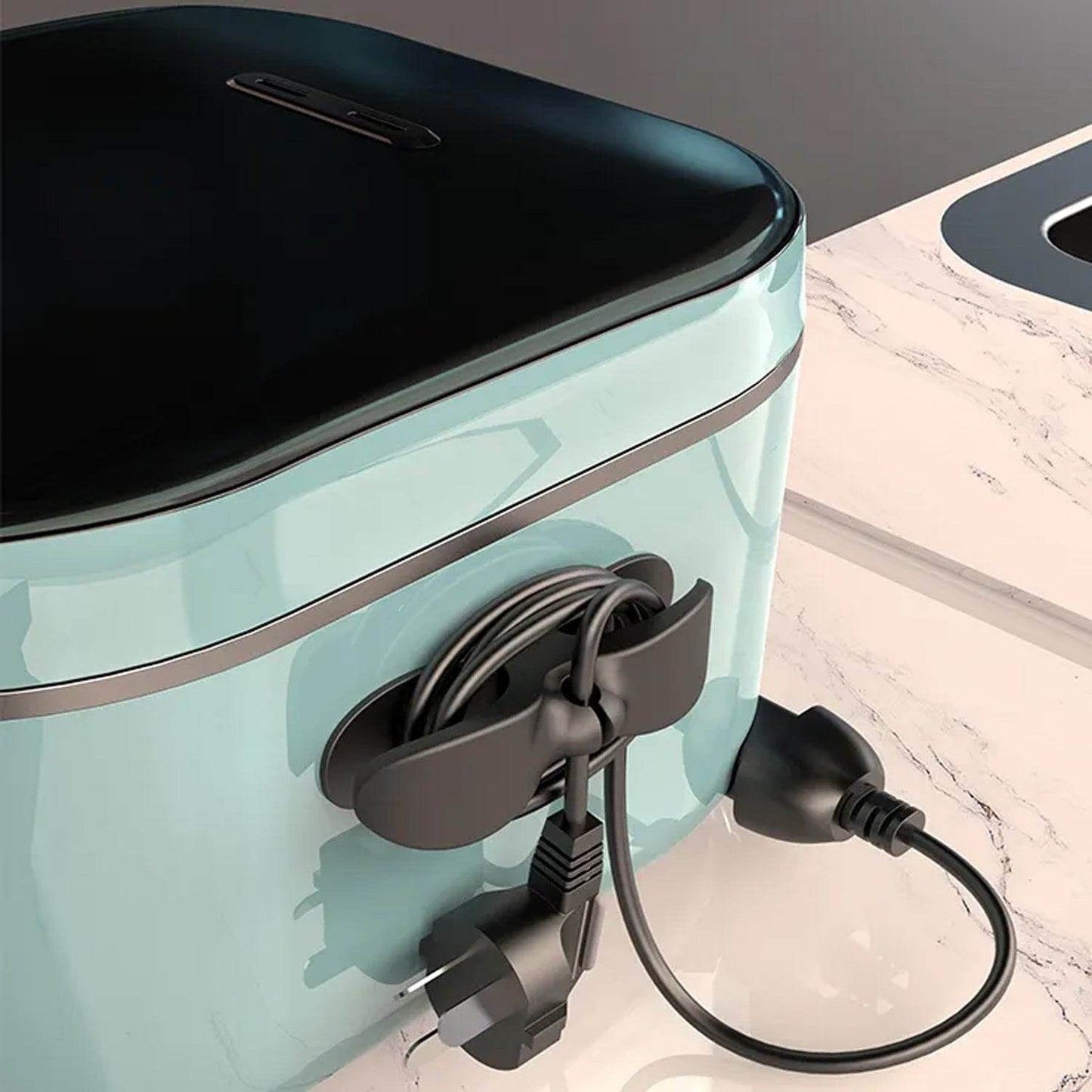 Cable Organizer for Appliances, Cable Winders Self-Adhesive Cable Holder for Kitchen Appliances Cable Clips Cable Holder Cable Winder Cable Guide Cable Shorter (Big / 1 pc) - infinityexculsivestore.com