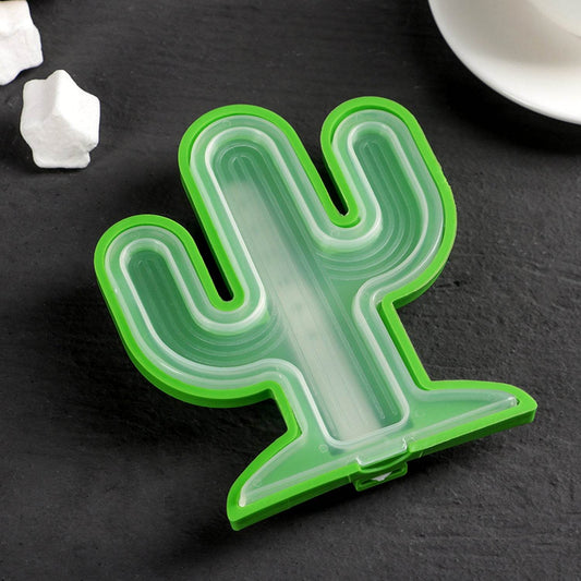 Cactus Shape Popsicle Molds - Durable Silicone Ice Cream Mould, DIY Ice Pop Kitchen Tool - infinityexculsivestore.com