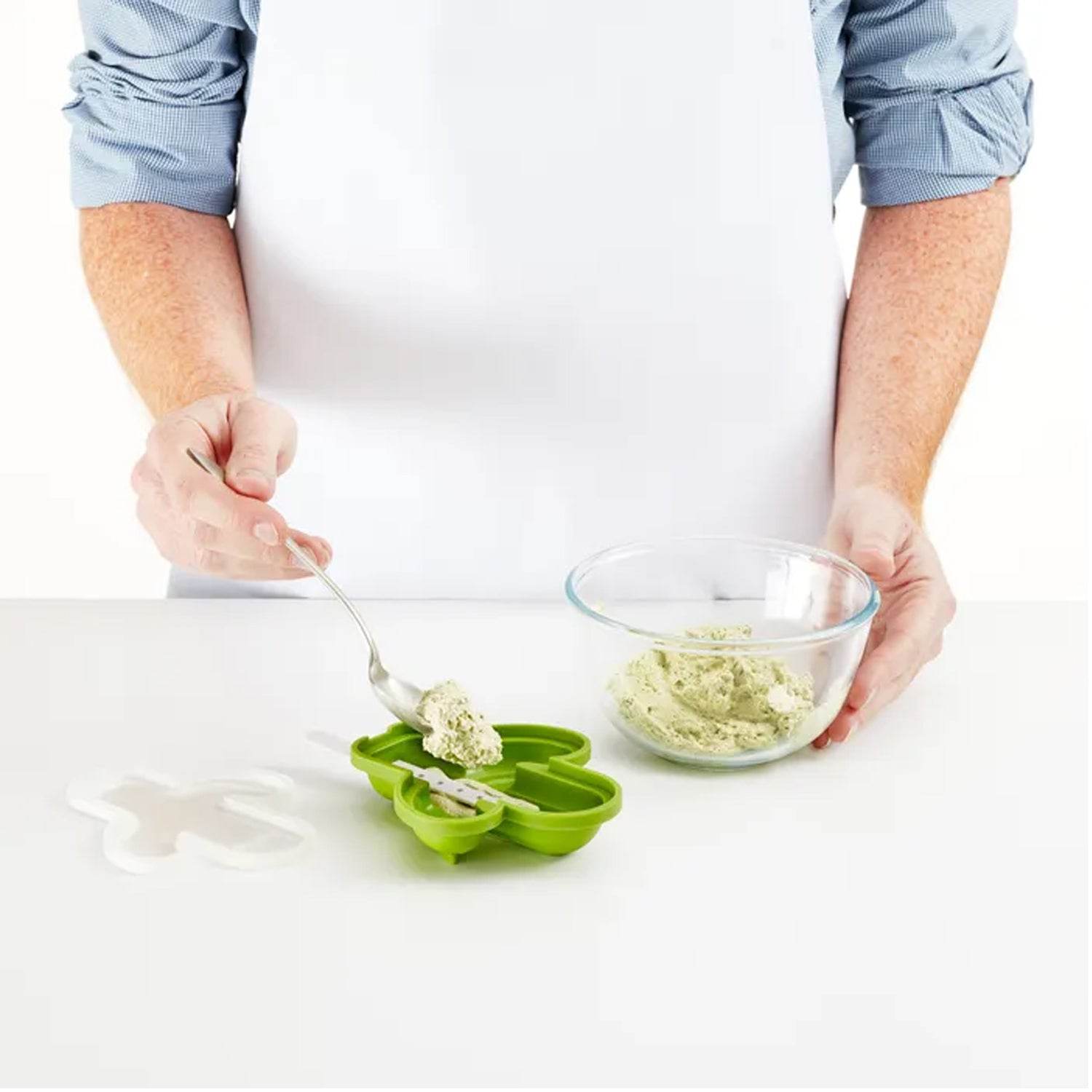 Cactus Shape Popsicle Molds - Durable Silicone Ice Cream Mould, DIY Ice Pop Kitchen Tool - infinityexculsivestore.com