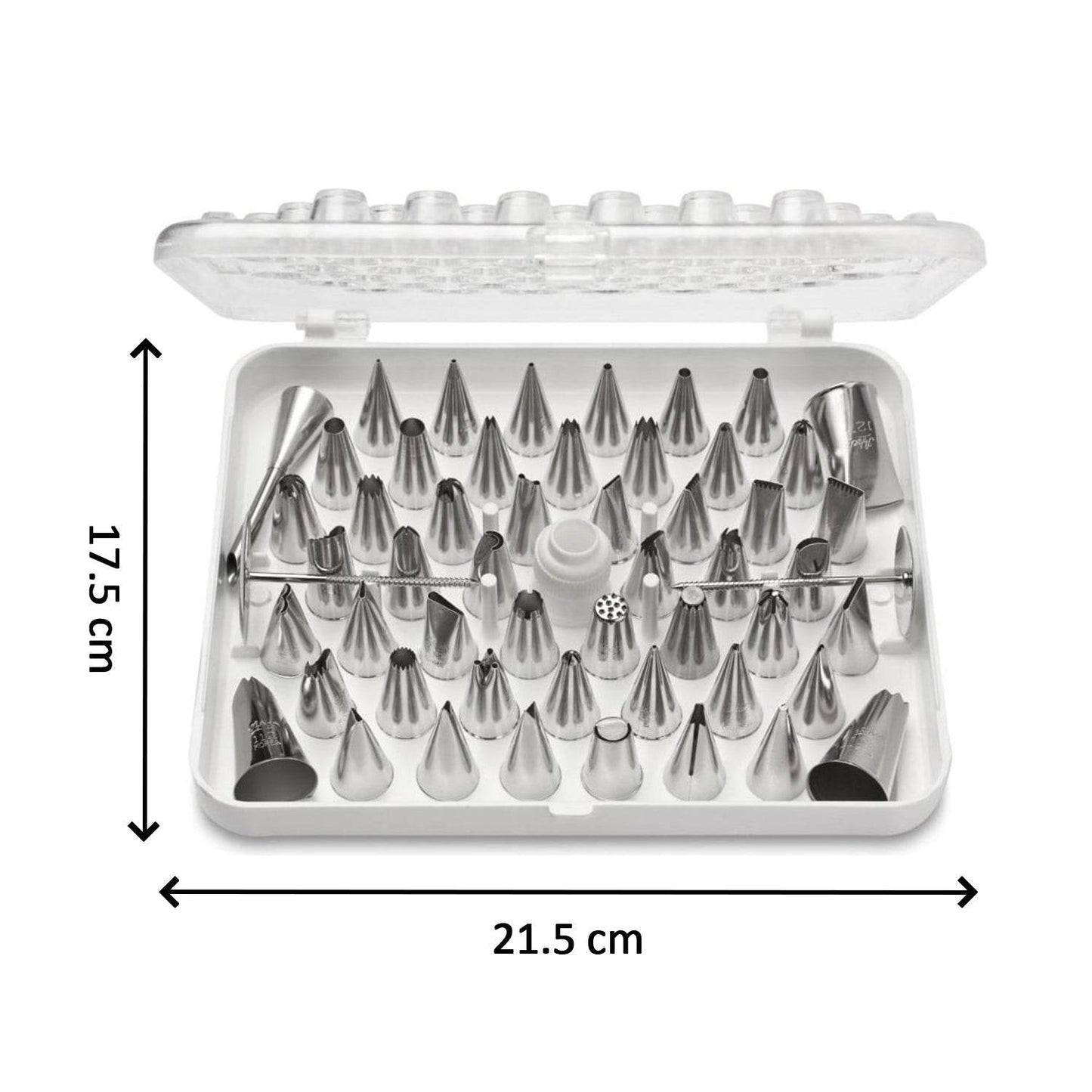 Cake Nozzle Set for Pastry Decorations (55-Piece) - infinityexculsivestore.com