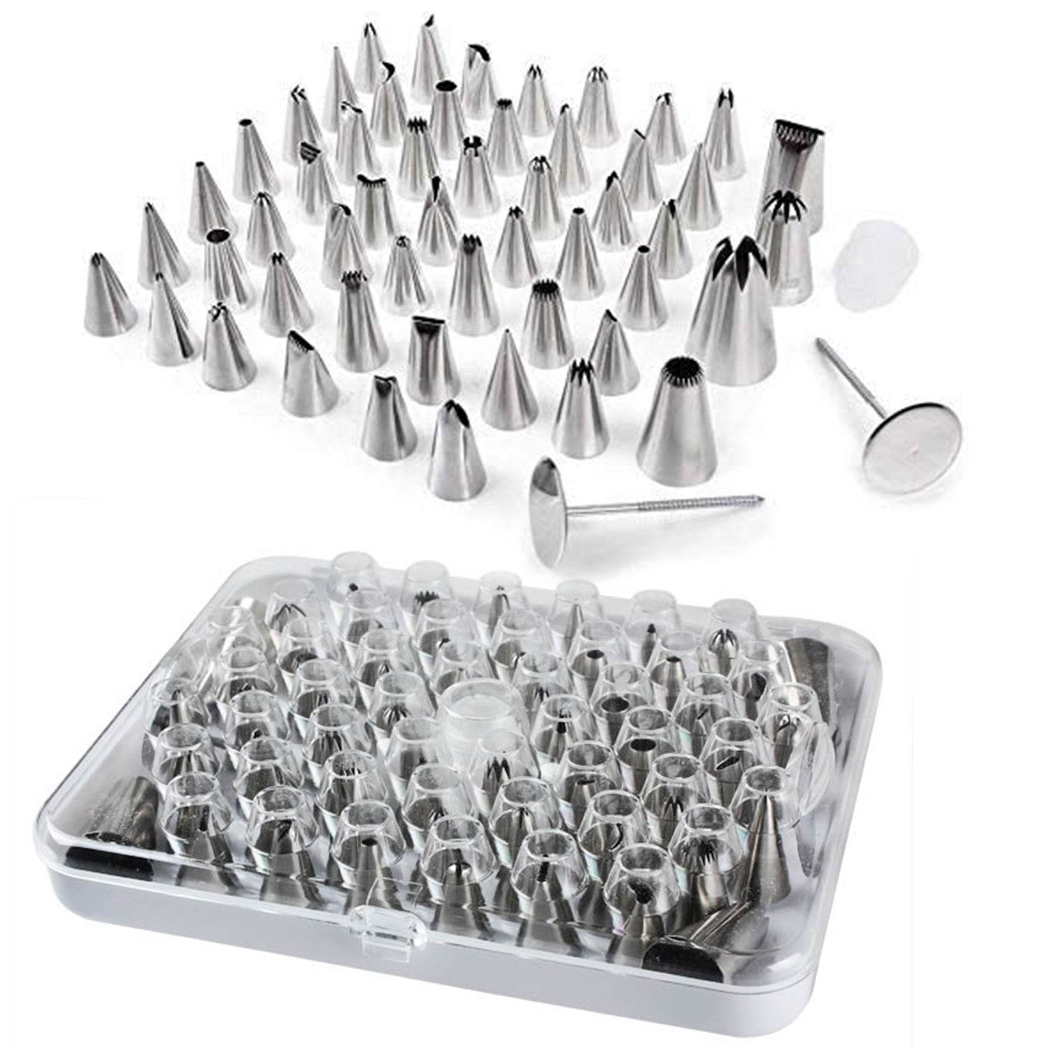 Cake Nozzle Set for Pastry Decorations (55-Piece) - infinityexculsivestore.com