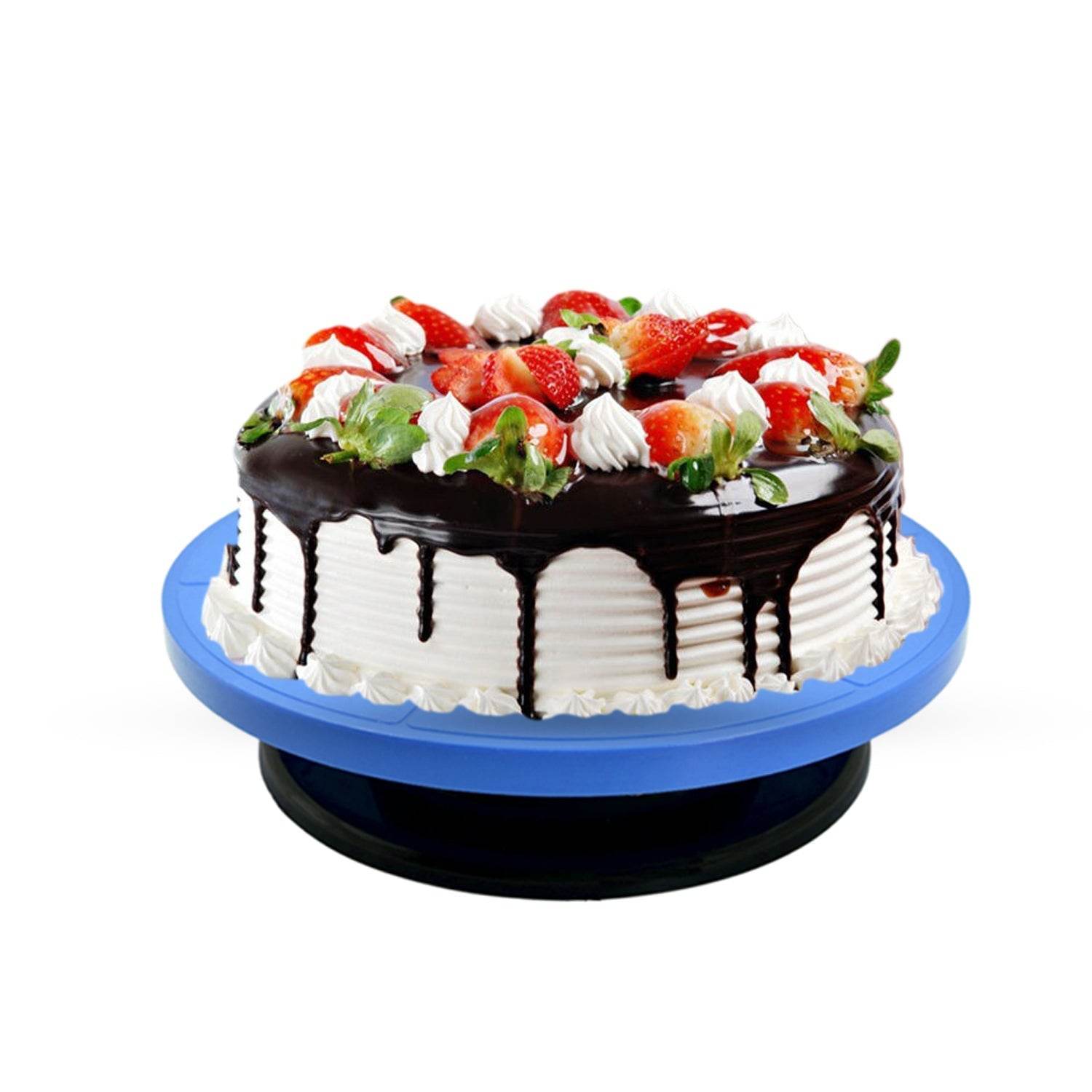 Cake Stand Revolving Decorating Turntable Easy Rotate Cake Stand For Home & Birthday Party Use - infinityexculsivestore.com