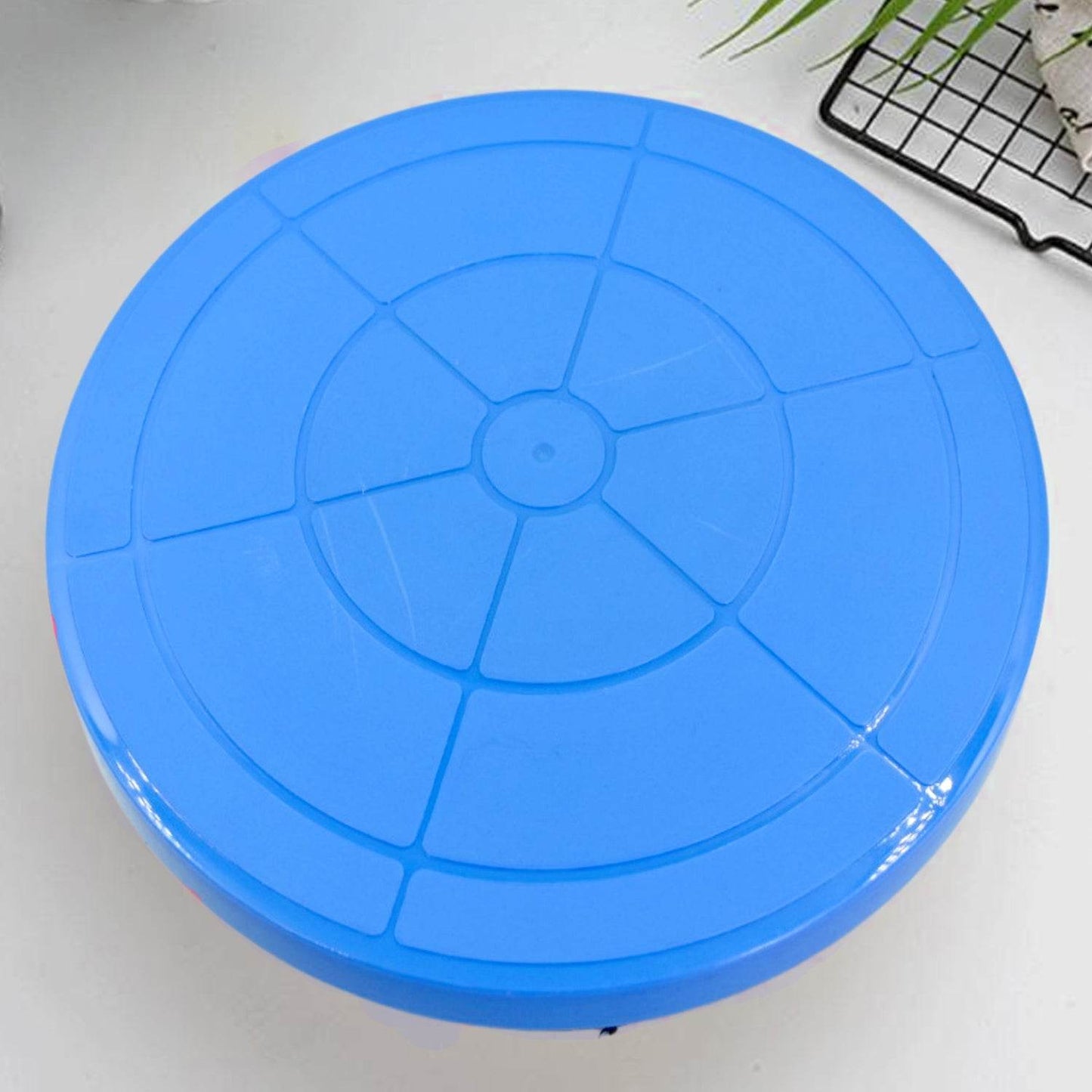 Cake Stand Revolving Decorating Turntable Easy Rotate Cake Stand For Home & Birthday Party Use - infinityexculsivestore.com