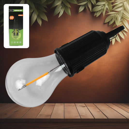 Rechargeable Camping Lights for Tents LED Camping Tent Lantern 3 Lighting Modes Tent Lamp Portable Emergency Camping Lights with Clip Hook for Camping Hiking Fishing, Backpacking (1 Pc) - infinityexculsivestore.com