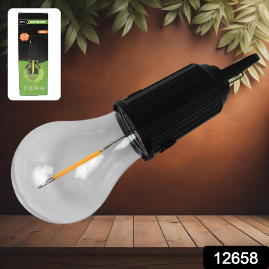 Rechargeable Camping Lights for Tents LED Camping Tent Lantern 3 Lighting Modes Tent Lamp Portable Emergency Camping Lights with Clip Hook for Camping Hiking Fishing, Backpacking (1 Pc) - infinityexculsivestore.com