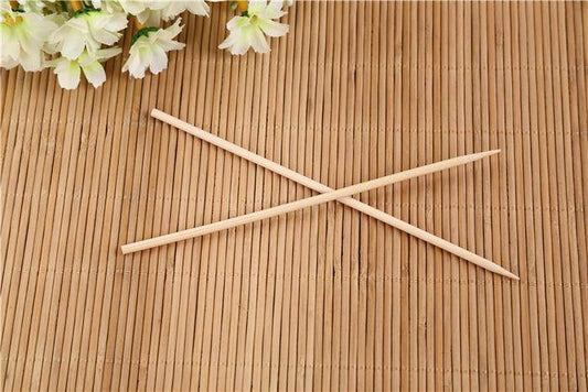 Camping Wooden Color Bamboo BBQ Skewers Barbecue Shish Kabob Sticks Fruit Kebab Meat Party Fountain Bamboo BBQ Sticks Skewers Wooden (20cm) - infinityexculsivestore.com