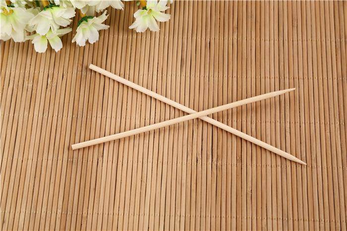 Camping Wooden Color Bamboo BBQ Skewers Barbecue Shish Kabob Sticks Fruit Kebab Meat Party Fountain Bamboo BBQ Sticks Skewers Wooden (30cm) - infinityexculsivestore.com
