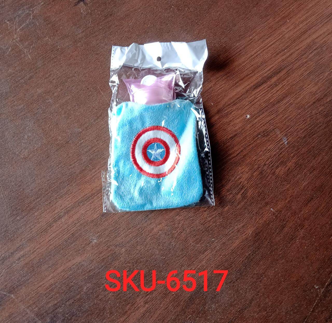 Captain America Print Small Hot Water Bag with Cover for Pain Relief - infinityexculsivestore.com