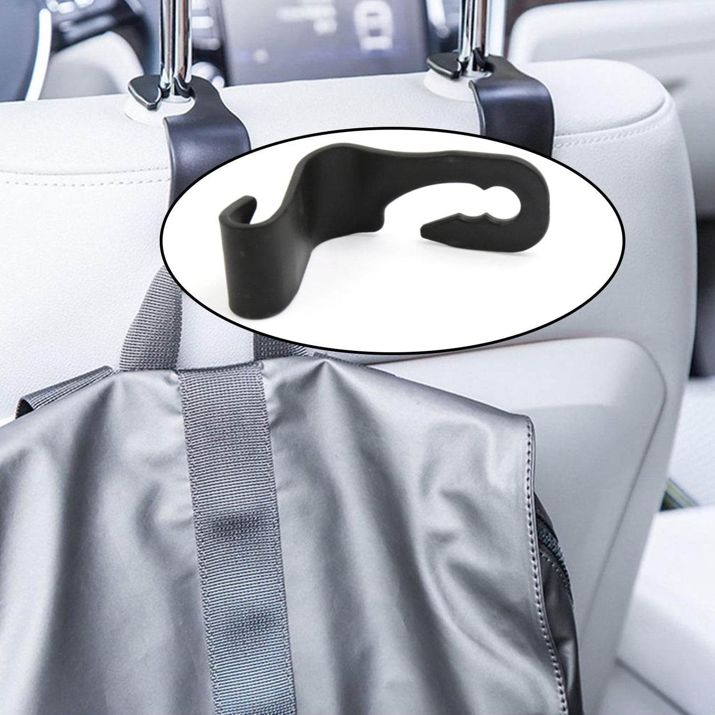 Car Backrest Hanger and backrest stand for giving support and stance to drivers. - infinityexculsivestore.com