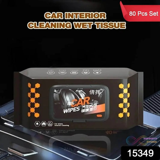 Car Dashboard Scratch Remover Tissue (80 Pcs Set) - infinityexculsivestore.com