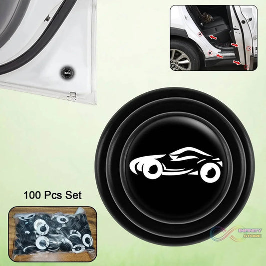 Car Door Shock Absorber Car Door Protection Sticker (100 Pcs Set) - infinityexculsivestore.com
