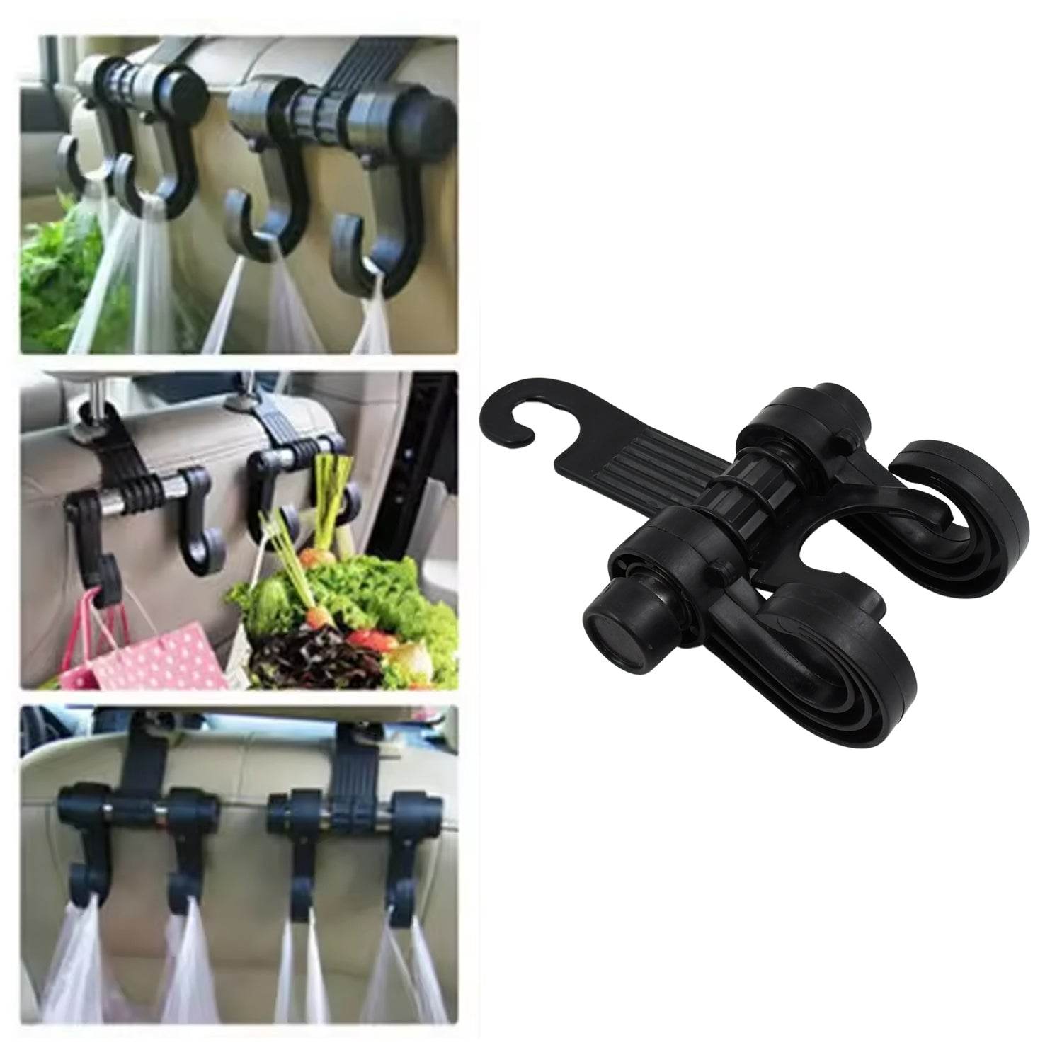 Car Hooks Vehicle Back Seat Hidden Headrest Hanger (1 Pc) - infinityexculsivestore.com