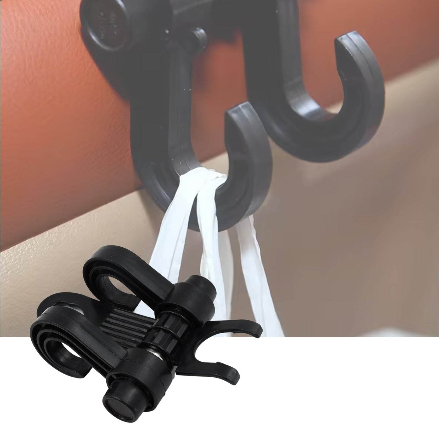 Car Hooks Vehicle Back Seat Hidden Headrest Hanger (1 Pc) - infinityexculsivestore.com