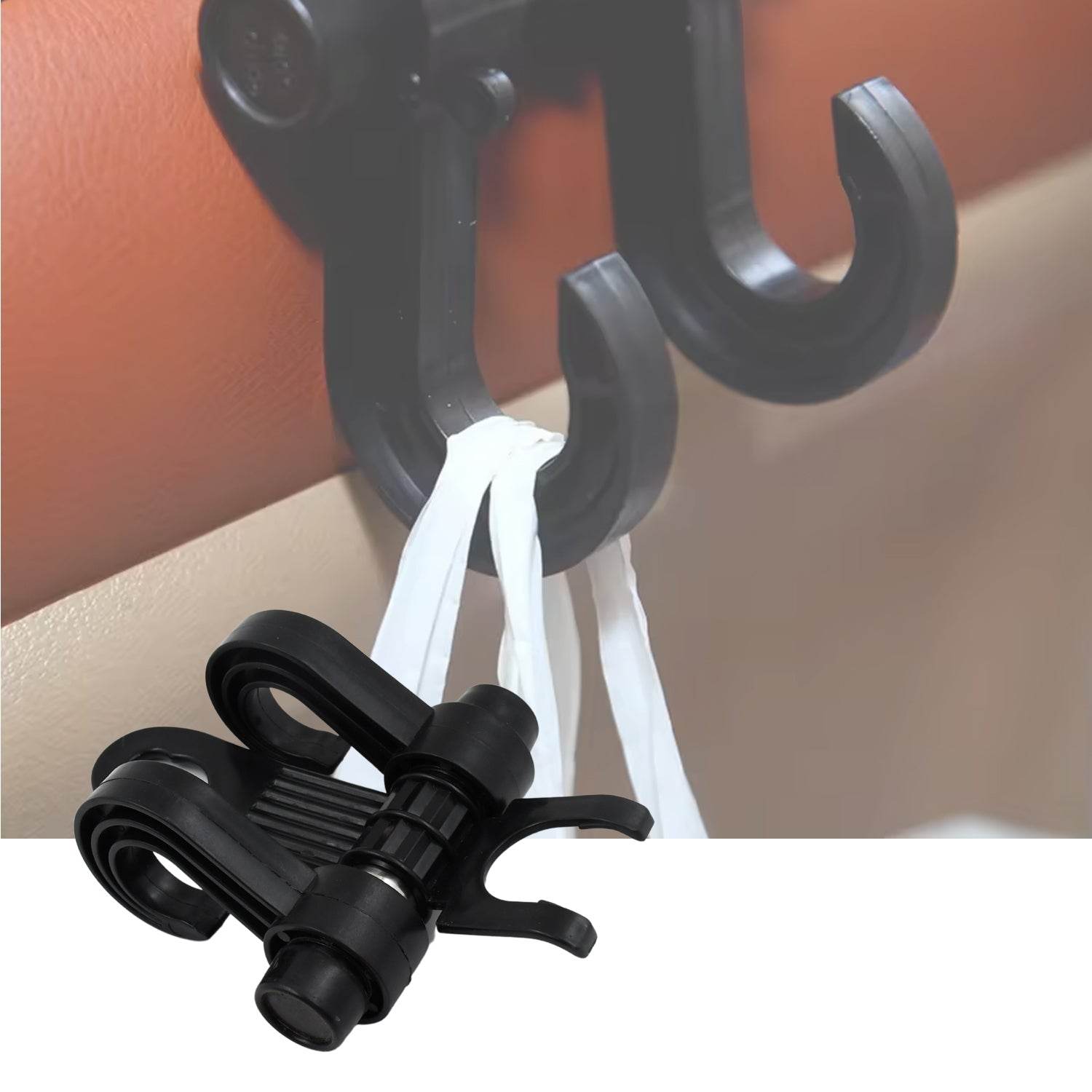 Car Hooks Vehicle Back Seat Hidden Headrest Hanger (1 Pc) - infinityexculsivestore.com