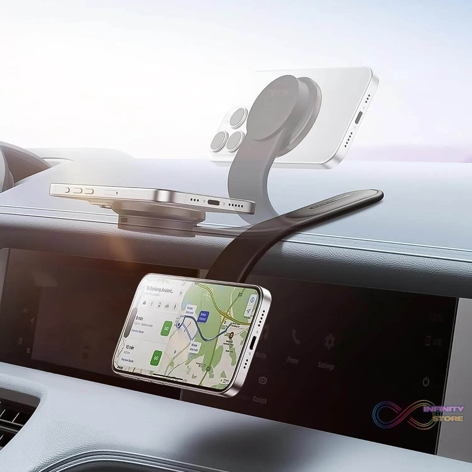 Car Mount Charger, 15W Wireless Car Charger Phone Holder (1 Set) - infinityexculsivestore.com
