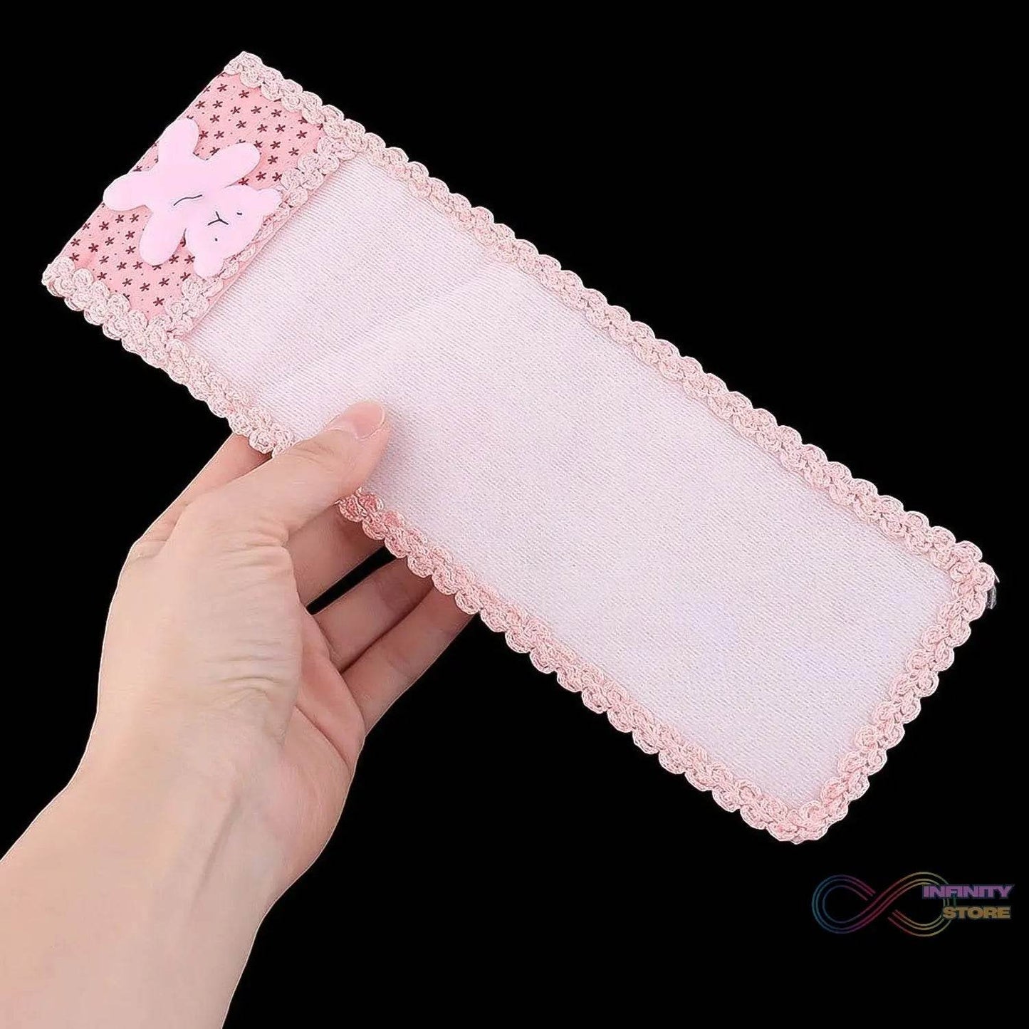 Cartoon Cloth Lace Remote Control Cover Remote Case (1 Pc / 21×8 CM / Medium) - infinityexculsivestore.com