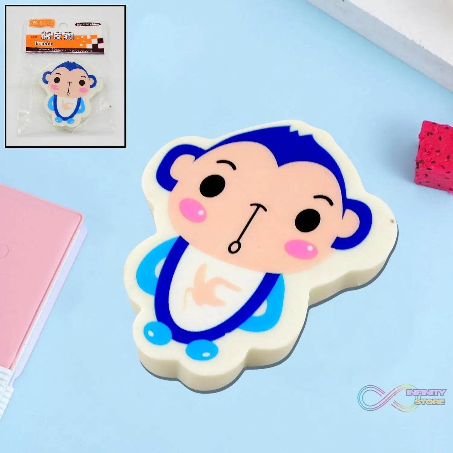 Cartoon Design Eraser (1 Pc / Mix Design) - infinityexculsivestore.com