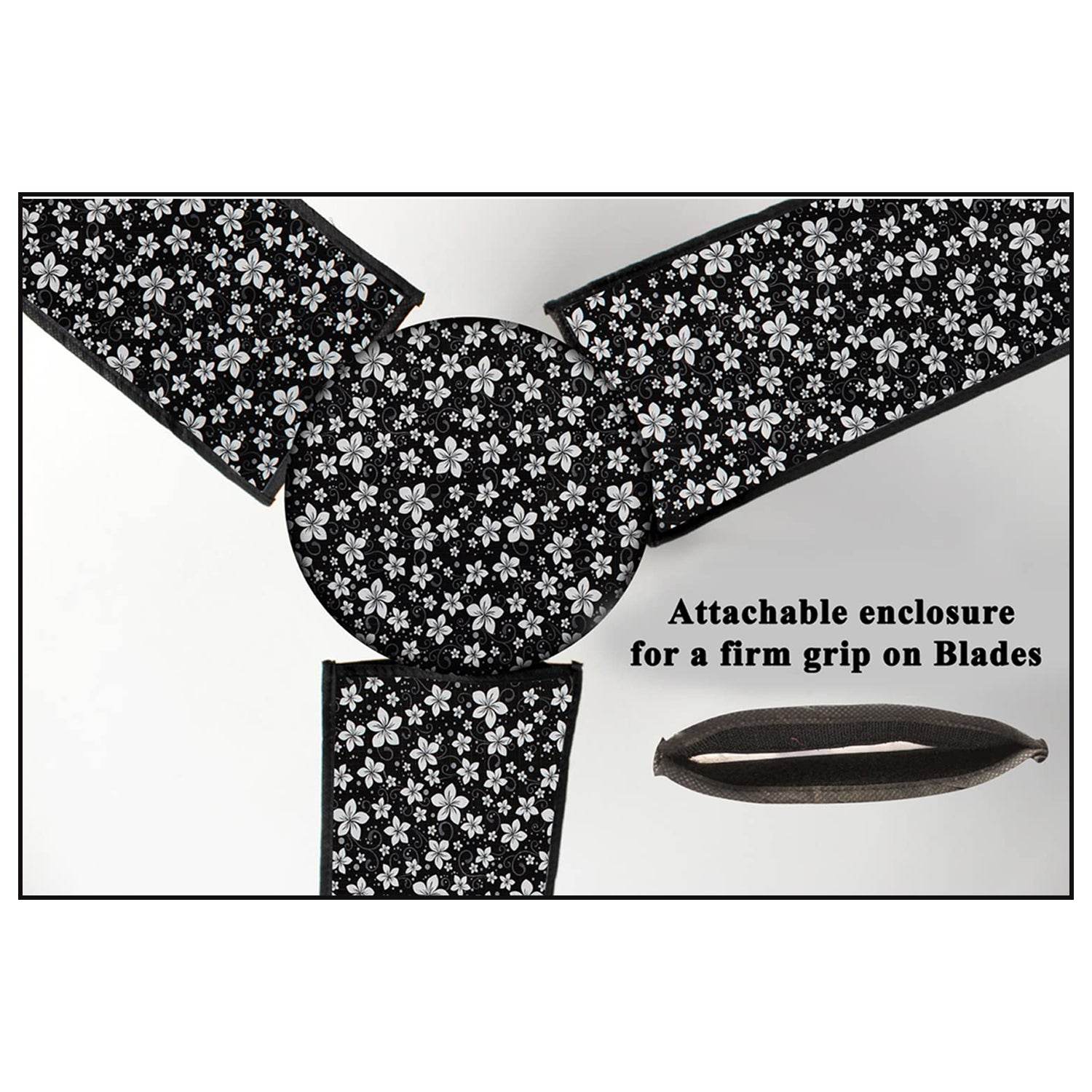 Ceiling Fan Blade Cover used to cover ceiling fan blades for prevent it from dust and can be used in mostly any kinds of places like offices and household etc. - infinityexculsivestore.com