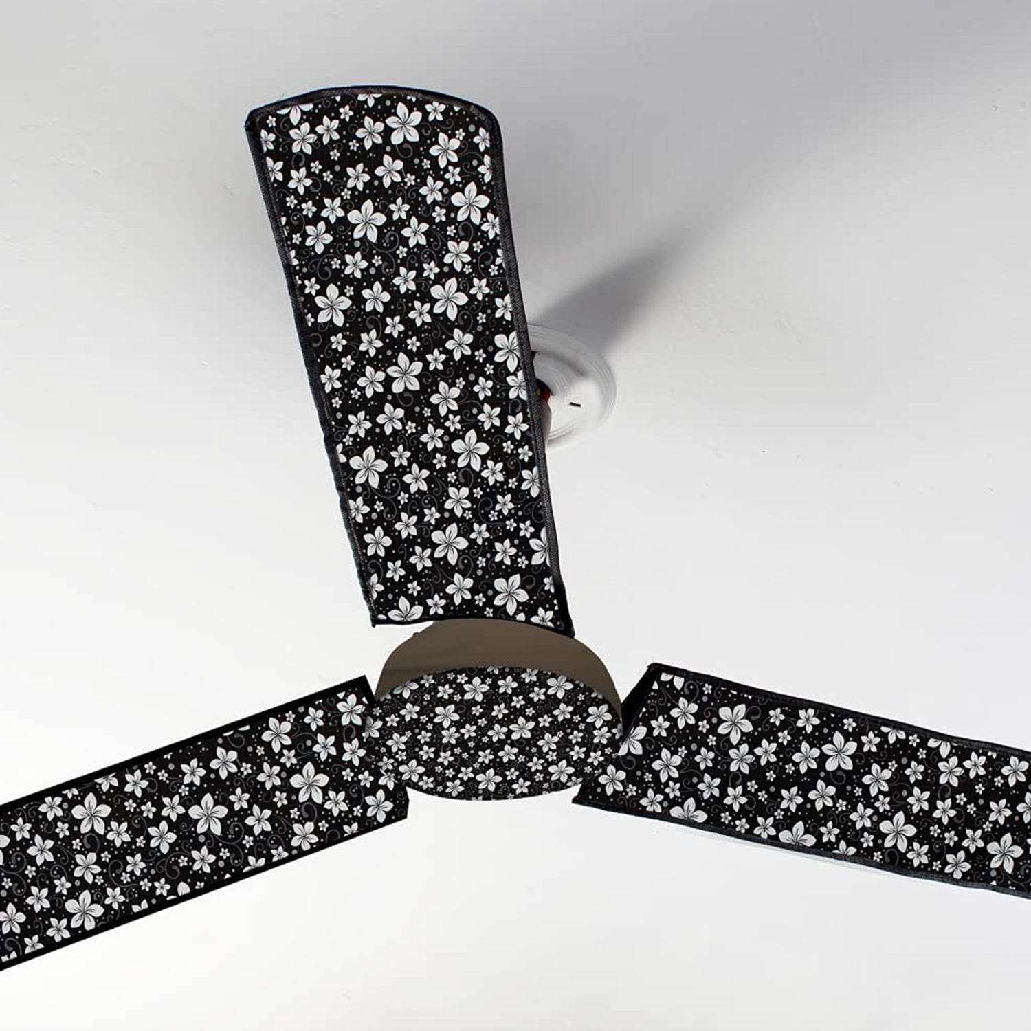 Ceiling Fan Blade Cover used to cover ceiling fan blades for prevent it from dust and can be used in mostly any kinds of places like offices and household etc. - infinityexculsivestore.com