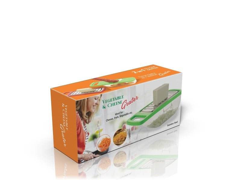 Cheese Grater / Slicer / Chopper With Stainless Steel Blades - infinityexculsivestore.com