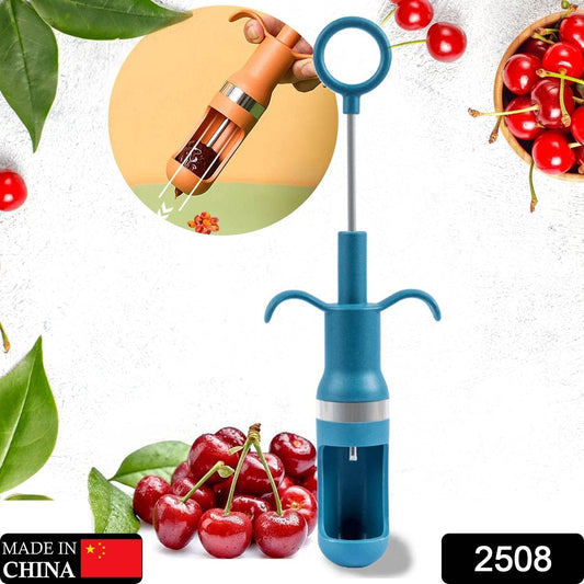 Cherry Pitter Tool, One Hand Operation Cherry Corer Pitter Remover Tool Best, Cherry Pit Kitchen Tools for Cherries Jam Quick Removal Fruit Stones (1pc). - infinityexculsivestore.com
