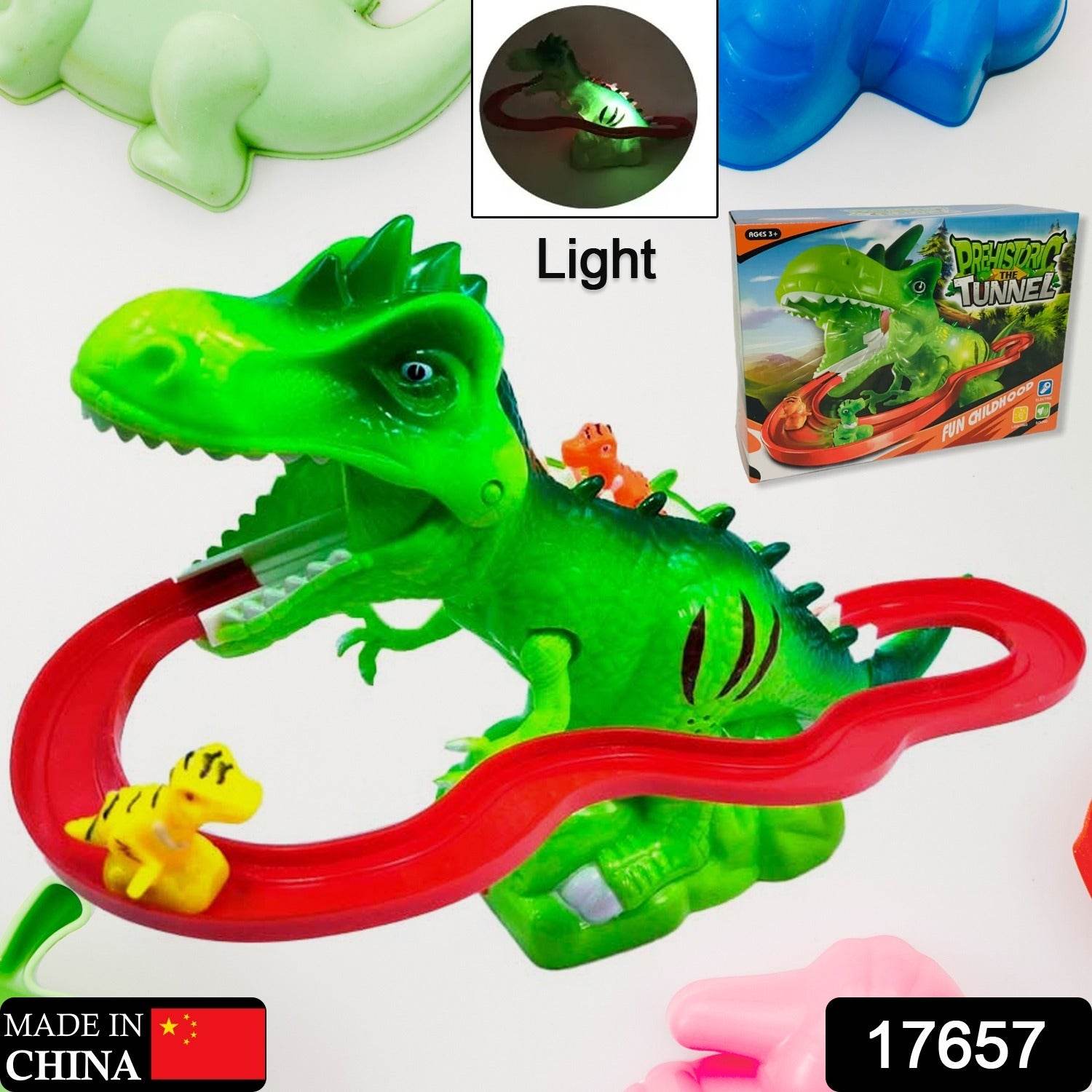 Children Electric Tracks Climb Stair Dinosaur Toys Glowing With Sound Kid Toy Animals Model Interactive Toys - infinityexculsivestore.com