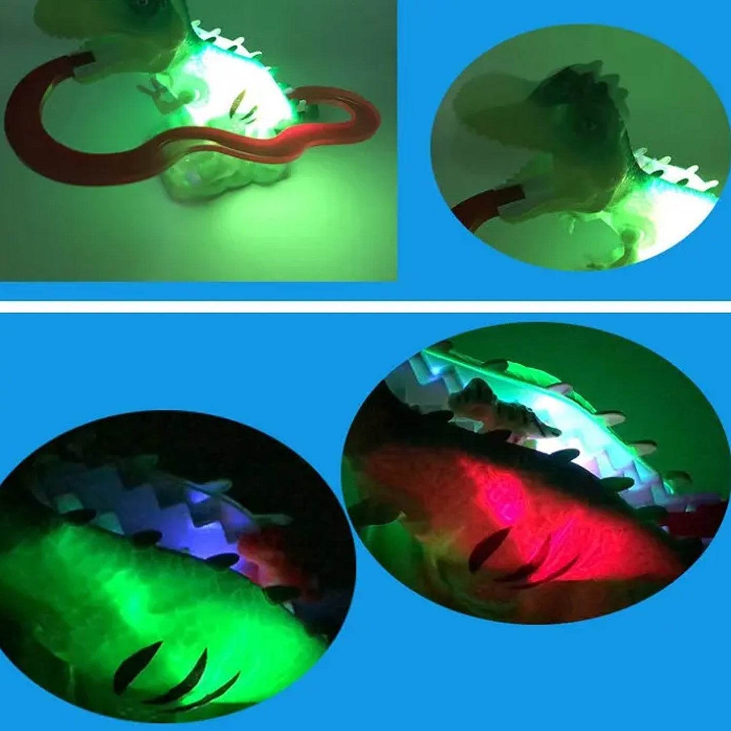 Children Electric Tracks Climb Stair Dinosaur Toys Glowing With Sound Kid Toy Animals Model Interactive Toys - infinityexculsivestore.com