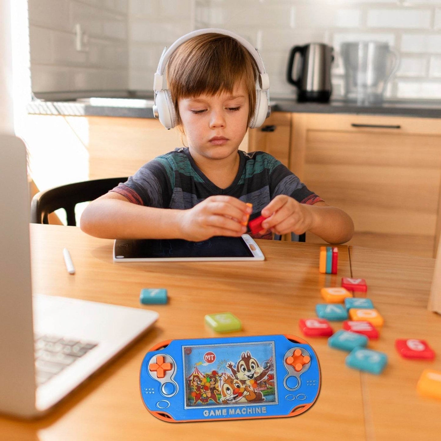 Children Handheld Water Games Toy Squeeze Game Machine Educational Toy For Kids Fun Toy - infinityexculsivestore.com