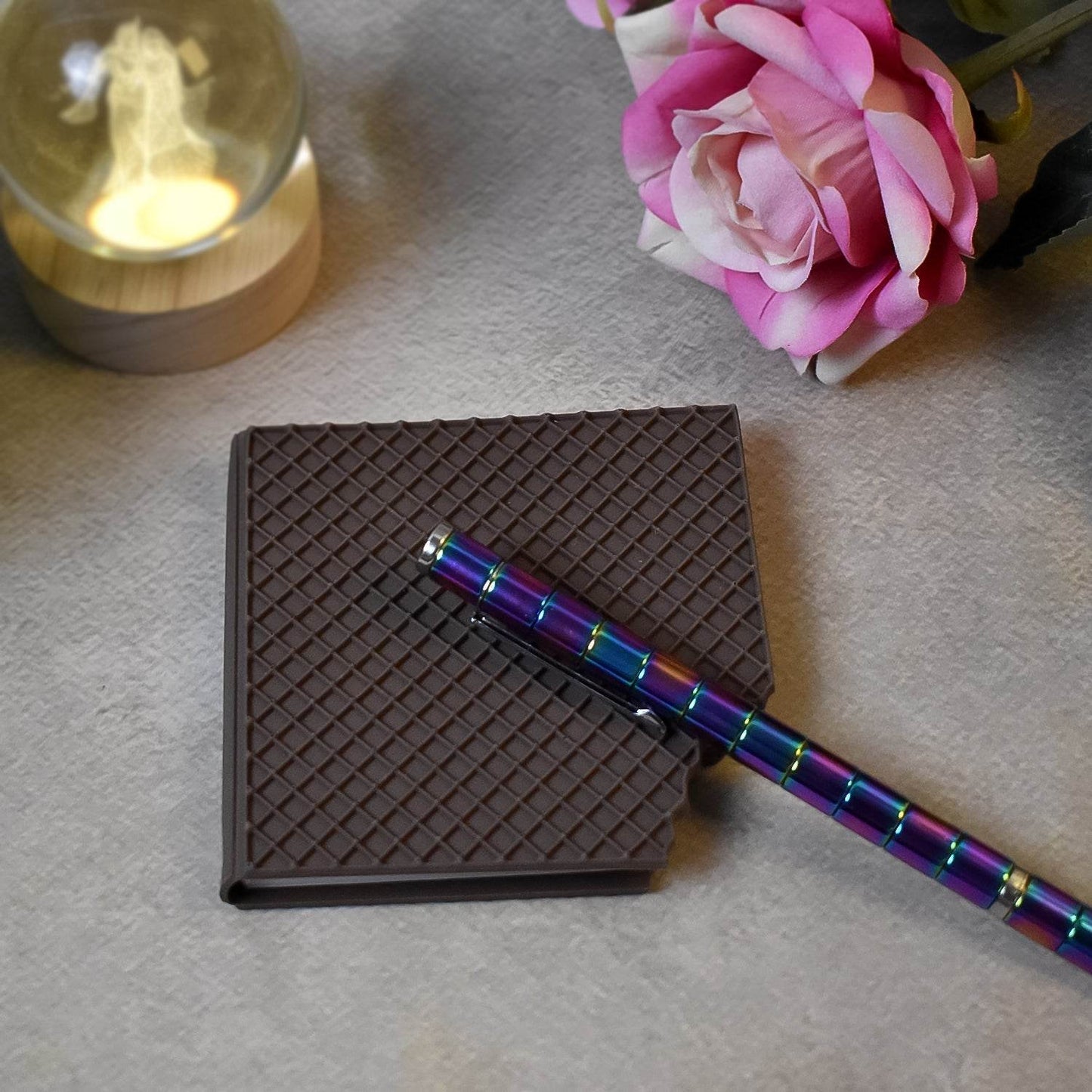Chocolate Diary Notebooks Original Chocolate Smell Writing Practice Book Early Learning Copybook Premium Chocolate Book ( 1Pc Book ) - infinityexculsivestore.com