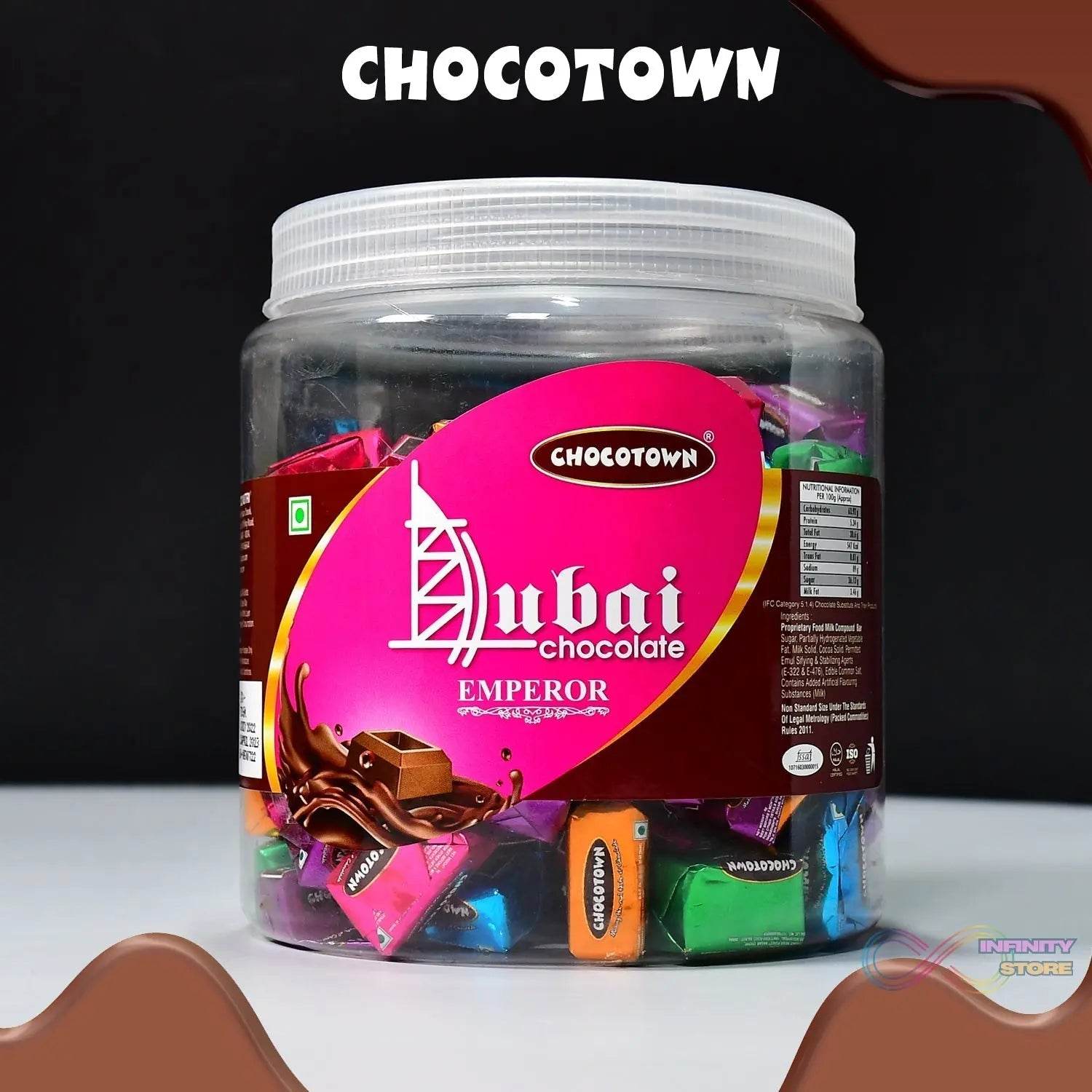 Chocotown Dubai Chocolate Emperor (750 GM) - infinityexculsivestore.com