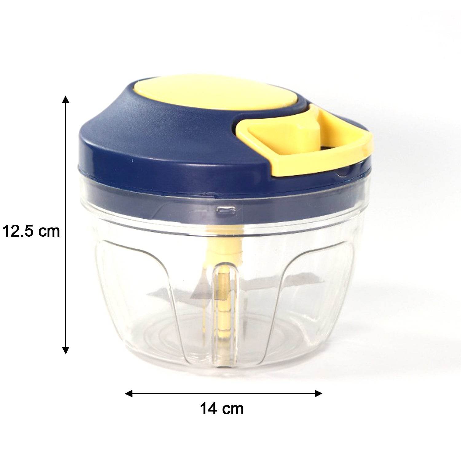 Chopper with Blades for Effortlessly Chopping Vegetables and Fruits for Your Kitchen (650ml) - infinityexculsivestore.com