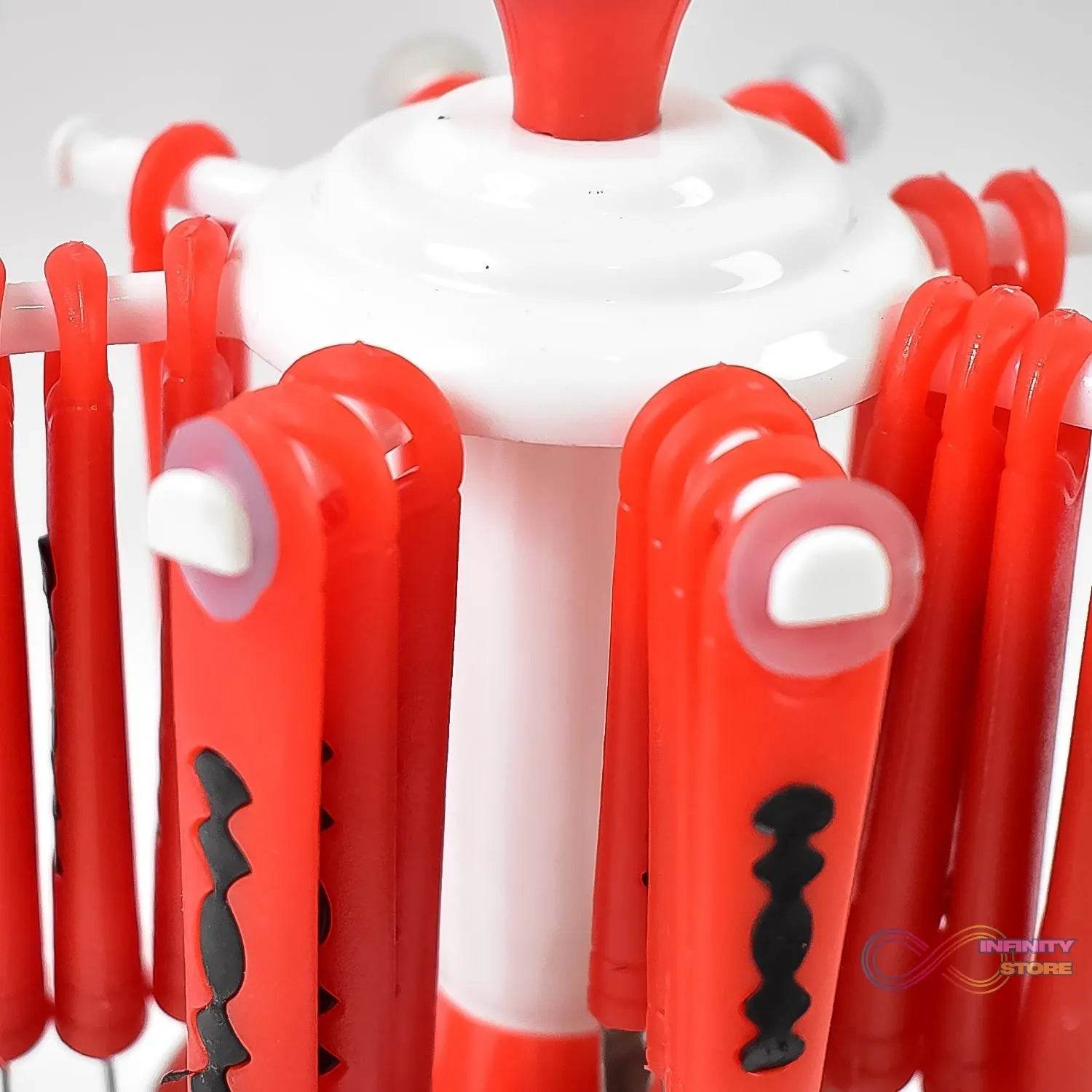 Classic Cutlery Set for Dining Table Stainless Steel 24-Piece Set With Stand (1 Set - infinityexculsivestore.com