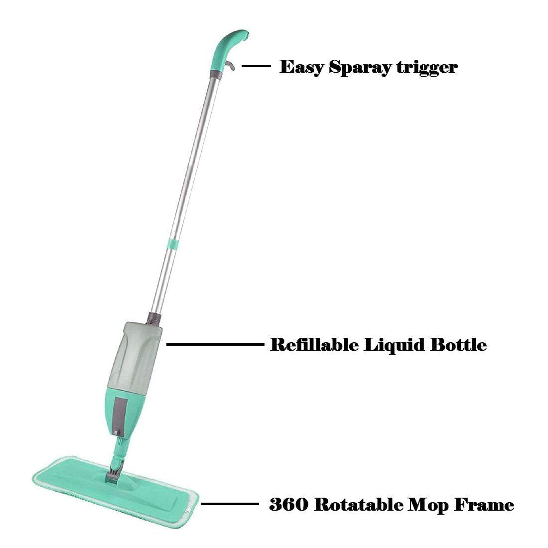 Cleaning 360 Degree Healthy Spray Mop with Removable Washable Cleaning Pad - infinityexculsivestore.com