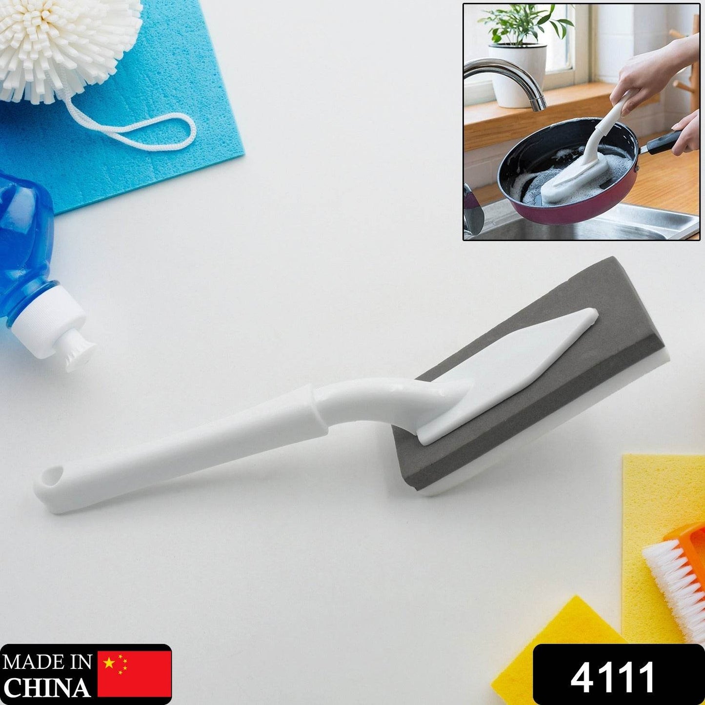 Cleaning Brush Creative Triangle Kitchen Brush Bathroom Cleaning Tool Cleaning Brush - infinityexculsivestore.com