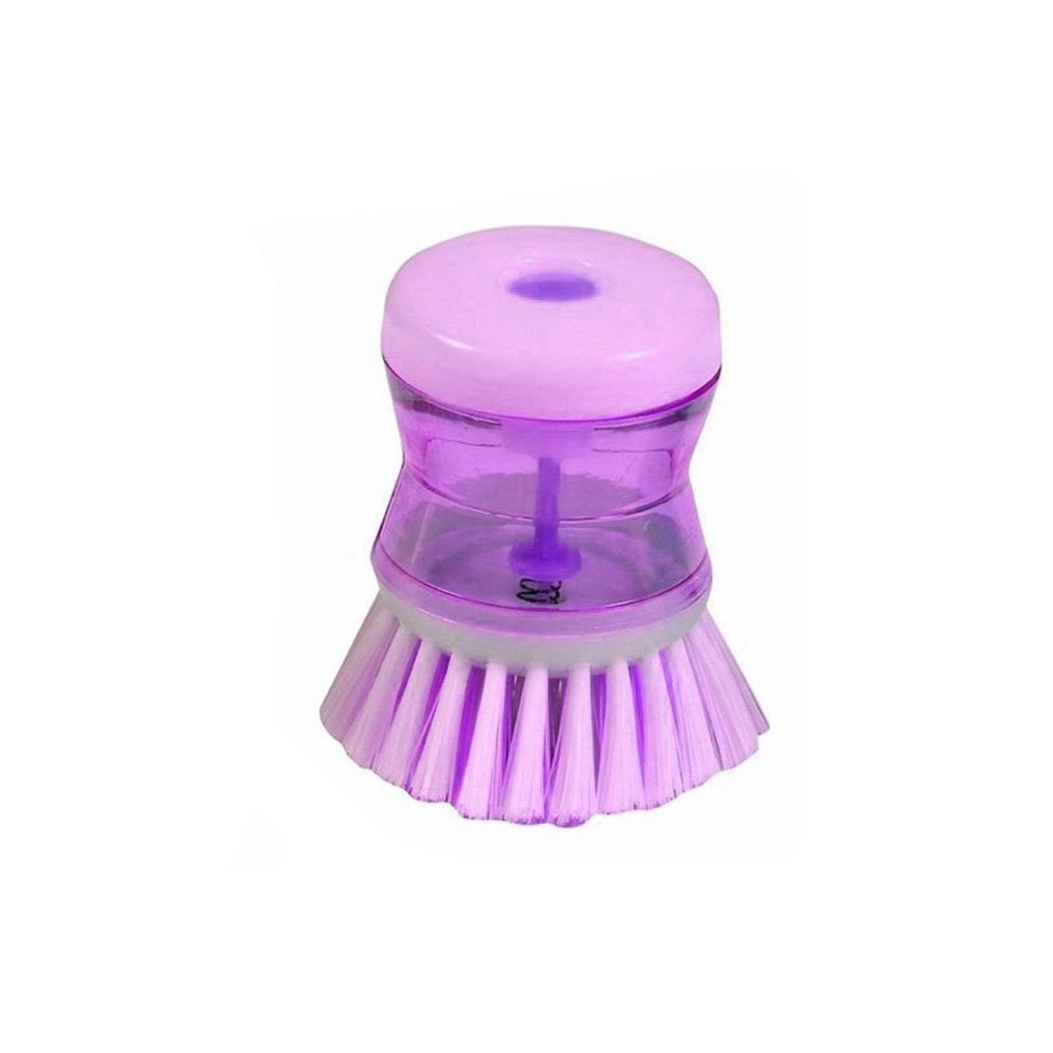 Cleaning Brush with Liquid Soap Dispenser - infinityexculsivestore.com