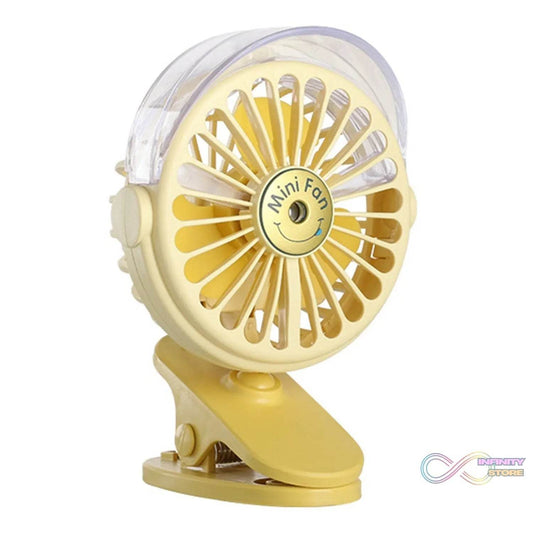 Clip Desk Fan Portable Wind Desktop Table Cooling Fan in Single Button, Adjustment Mini Personal Fan for Home Desktop Office Car Indoor Outdoor Travel (Battery Not Include) - infinityexculsivestore.com