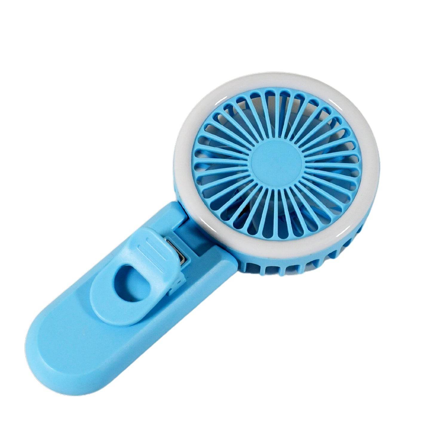 Clip Fan With Light, home, kitchen, Office Portable Fan, Rechargeable Fan - infinityexculsivestore.com