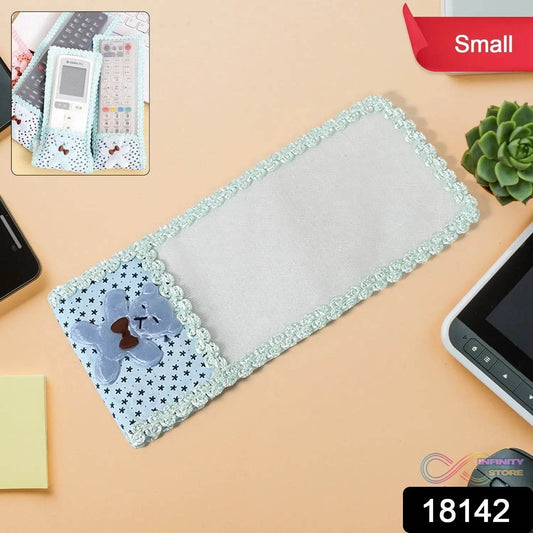 Cloth Lace Remote Control Cover Remote Case (1 Pc / 18Γ8 CM / Small) - infinityexculsivestore.com