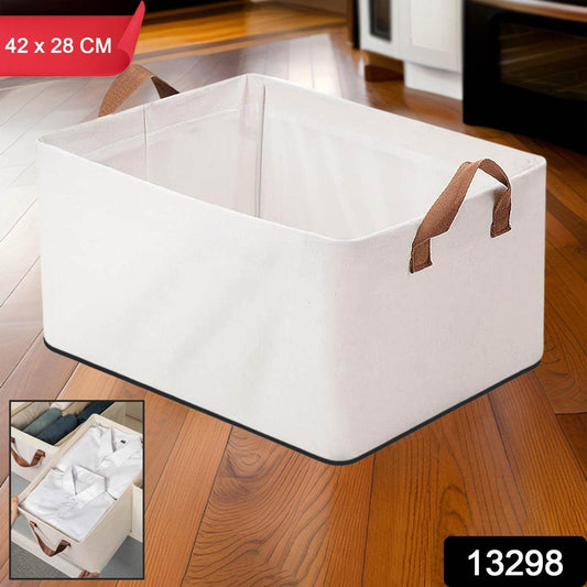 Cloth storage baskets, closet storage bins (42×28 Cm) - infinityexculsivestore.com