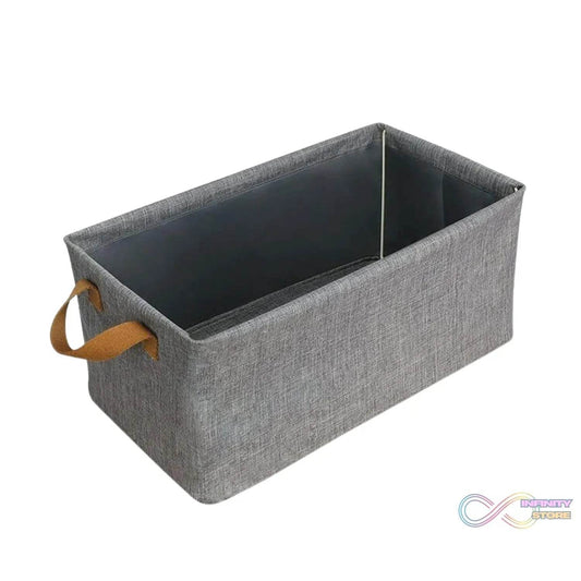 Cloth storage baskets, closet storage bins, Canvas Fabric Storage Basket for shelves, basket organizers for shelf, storage bins for clothes (48Γ27 Cm) - infinityexculsivestore.com