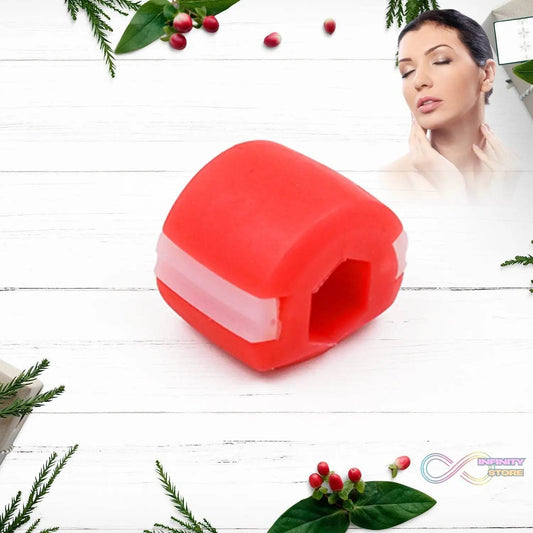 Cn Red Mouth Exerciser Used To Gain Sharp And Chiselled Mouth Easily And Fast. - infinityexculsivestore.com
