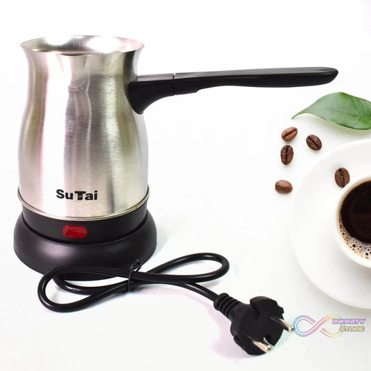 Coffee Pot, Coffee Maker, 800ml Even Heating Tea Maker Kettle (1 Pc) - infinityexculsivestore.com
