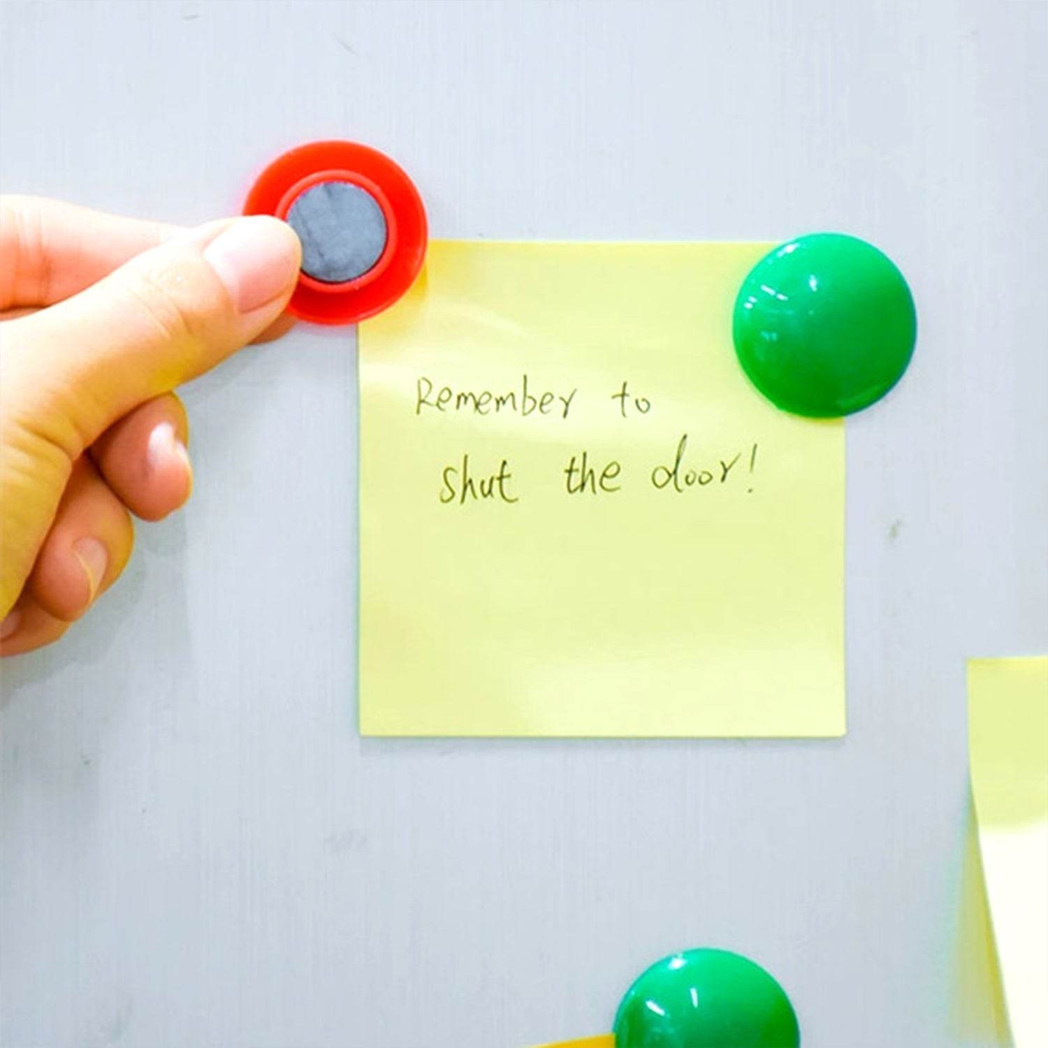 Colorful Board Magnets Circular Plastic Buttons - infinityexculsivestore.com
