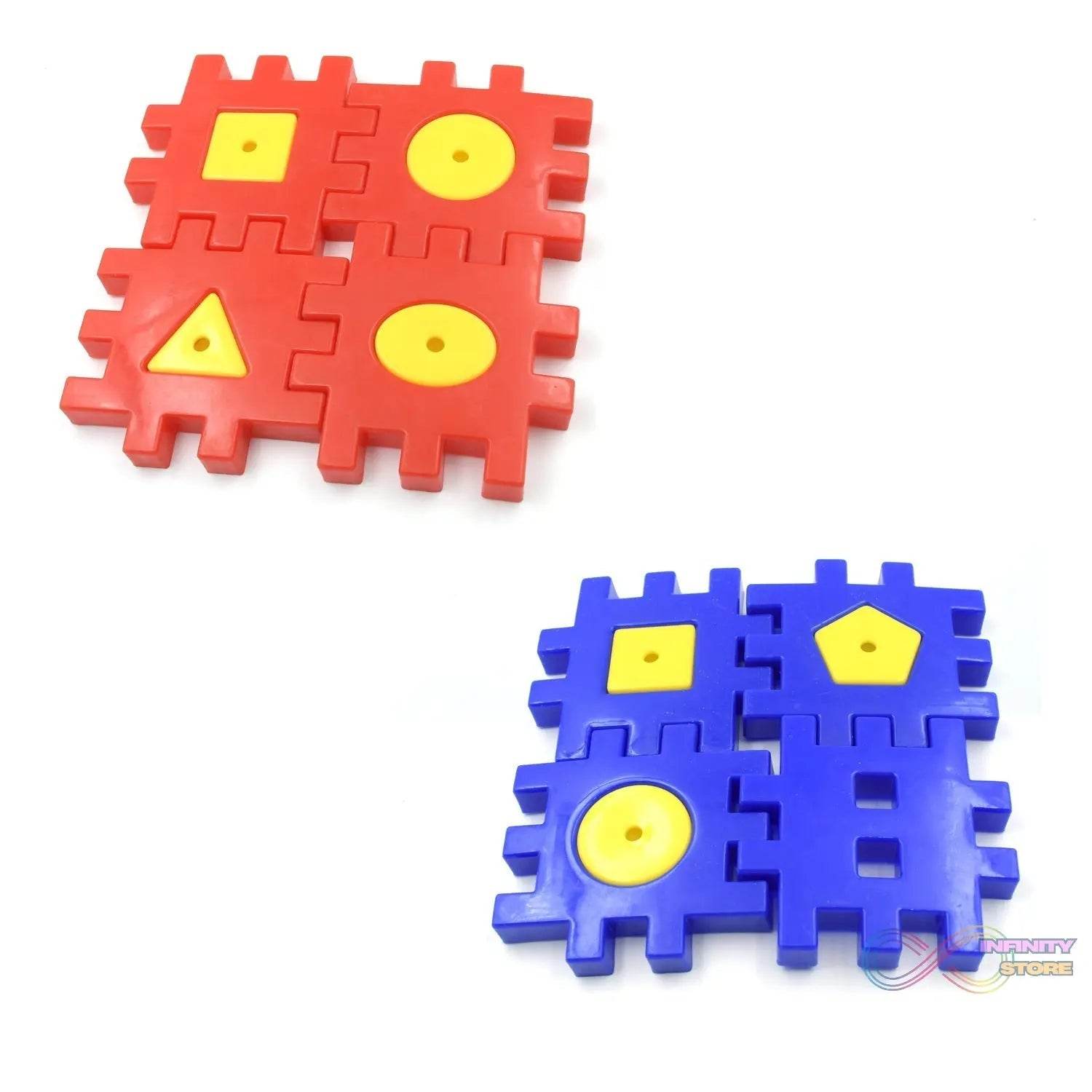 Colorful Digital Building Blocks Set - Educational Toys for Kids Aged 3-12, 4 Pc Set for Boys & Girls - infinityexculsivestore.com